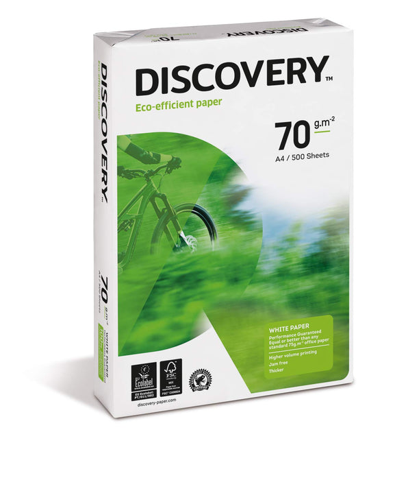 Papel Bond 20 (8.5 X 11) Discovery 500/1 (70 grs)