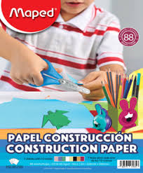 Paquete papel construcción - Maped