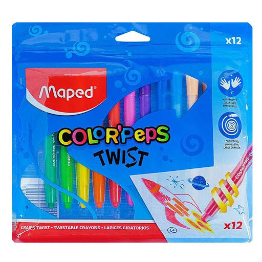 Paquete de crayolas COLORPEPS Twist (12x)